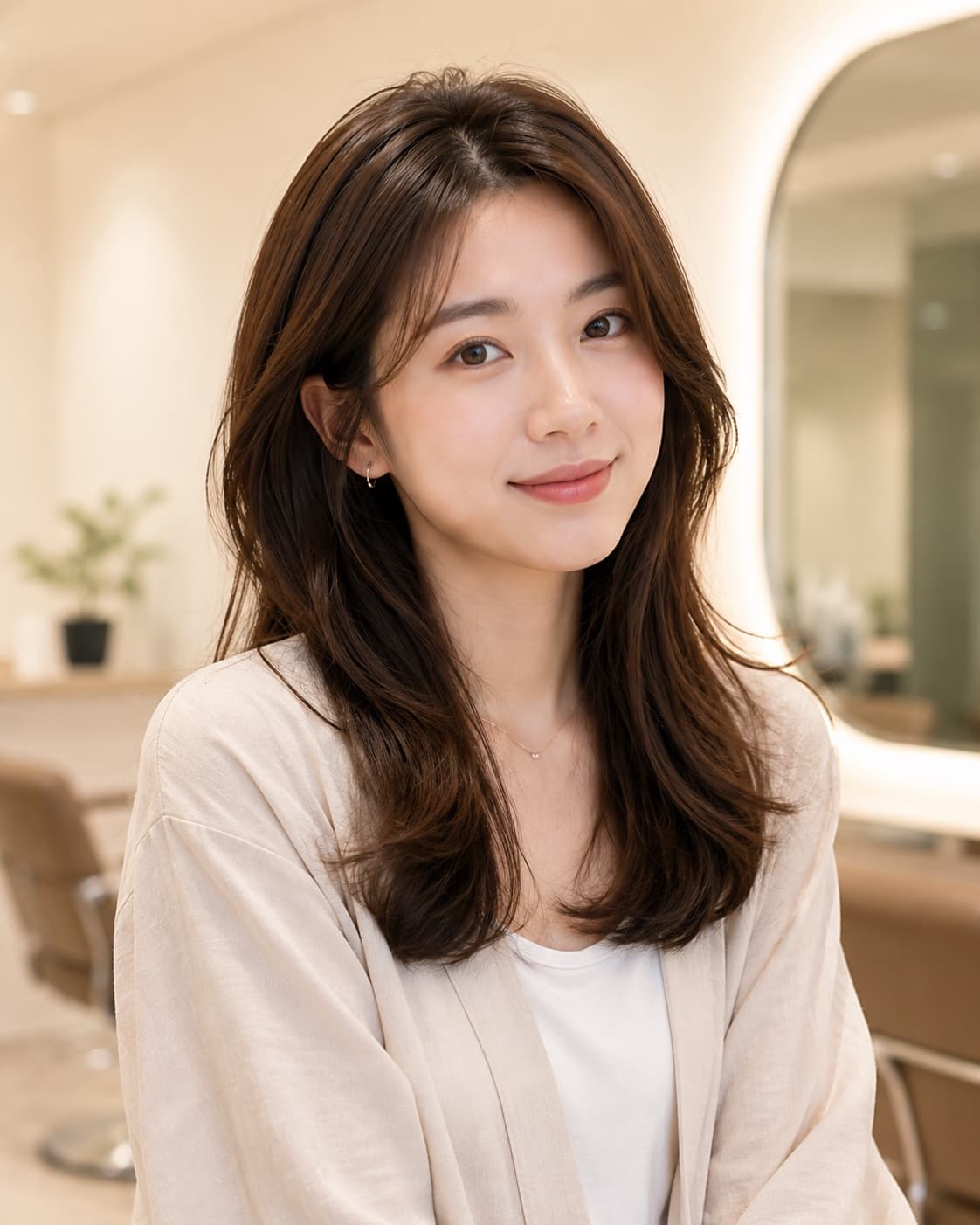 溫柔顯臉小
